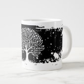 Tree of Life Spat Coffee Mok (Voorkant rechts)