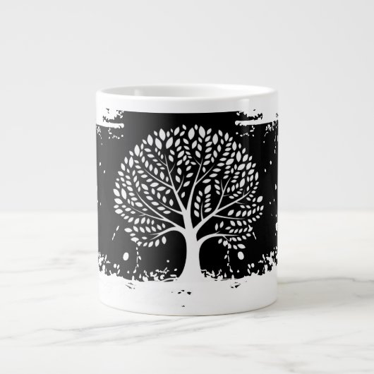 Tree of Life Spat Coffee Mok (Voorkant)