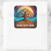 Tree of Life Square Stickers (Tas)