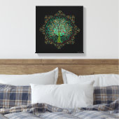 Tree of Life Star Canvas Afdruk (Insitu (Slaapkamer))