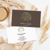 Tree of Life Therapist Life Coach Fitness Health Visitekaartje
