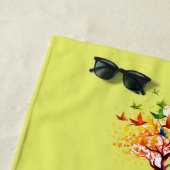 Tree of life, tree, butterfly  strandlaken (In situ)