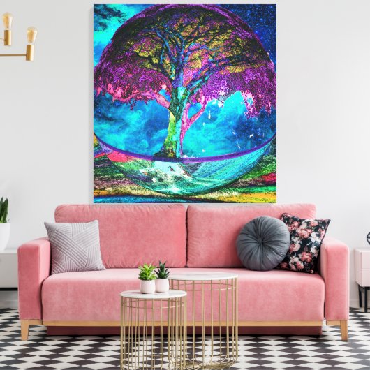 Tree of Life Truth Seeker Canvas Afdruk (Insitu (Woonkamer))