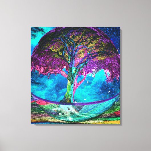 Tree of Life Truth Seeker Canvas Afdruk (Voorkant)