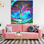 Tree of Life Truth Seeker Canvas Afdruk (Insitu (Woonkamer))