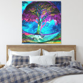 Tree of Life Truth Seeker Canvas Afdruk (Insitu (Slaapkamer))