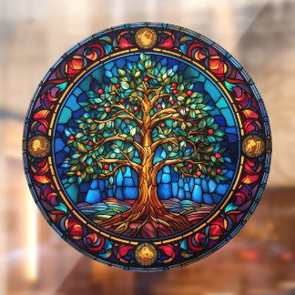 Tree of Life-venster vastklampen Raamsticker