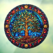 Tree of Life-venster vastklampen Raamsticker (Vel 3)