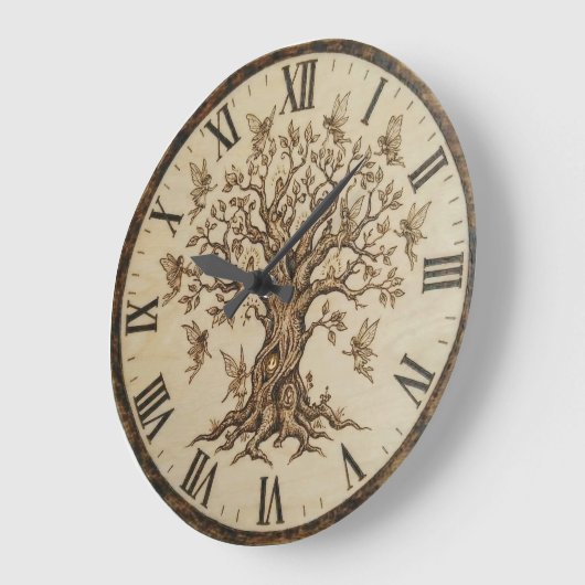 Tree of Life Wall Clock Grote Klok (Hoek)