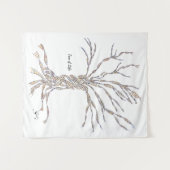 Tree of Life Wandkleed (Voorkant (horizontaal))