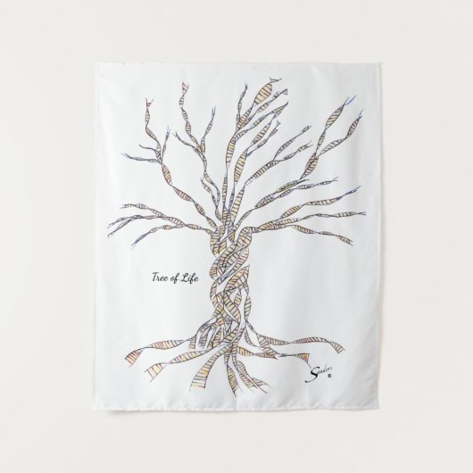 Tree of Life Wandkleed (Voorkant)