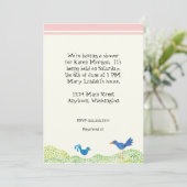 Tree of Life Whimsical Girl Baby shower Kaart (Staand voorkant)