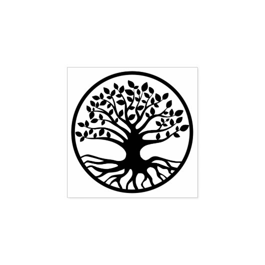Tree of Life,World Tree Rubberstempel (Afrduk)
