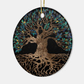 Tree of life - Ygdrasil Golden and Marble ornament (Links)