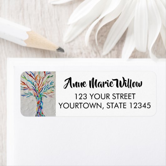 Tree of Life Yoga Instructeur Retouradres Etiket (Insitu)