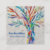 Tree of Life Yoga Instructeur Visitekaartje (Voorkant)