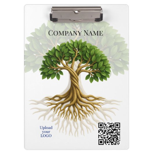 Tree of Life Zakelijk Logo Promotiemateriaal Klembord (Voorkant)