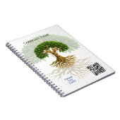 Tree of Life Zakelijk Logo Promotiemateriaal Notitieboek (Rechterzijde)