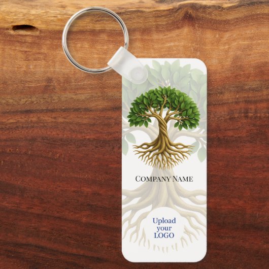 Tree of Life Zakelijk Logo Promotiemateriaal Sleutelhanger (Voorkant)
