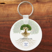 Tree of Life Zakelijk Logo Promotiemateriaal Sleutelhanger (Voorkant)
