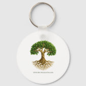 Tree of Life Zakelijk Logo Promotiemateriaal Sleutelhanger (Achterkant)
