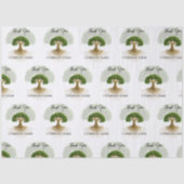 Tree of Life Zakelijk Logo Promotiemateriaal Tissuepapier (Voorkant)