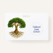 Tree of Life Zakelijk Promotiemateriaal Badge (Achterkant)