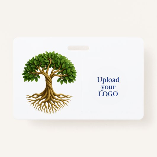 Tree of Life Zakelijk Promotiemateriaal Foto Badge (Achterkant)