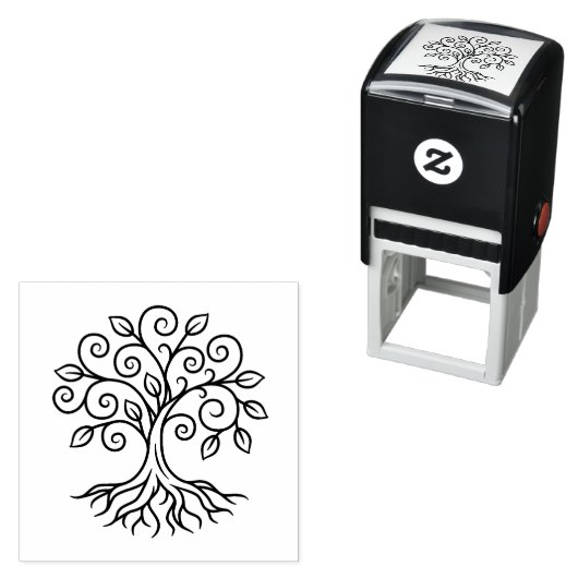 Tree of Life Zelfinktende Stempel (In situ)