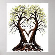 Tree of Love Romantische Natuur Kunst