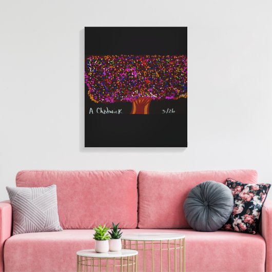 Tree of Prosperity  Canvas Afdruk (Insitu (Woonkamer))