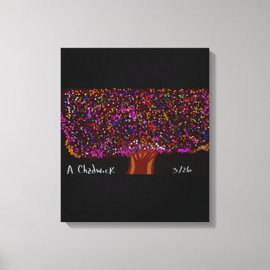 Tree of Prosperity Canvas Afdruk (Voorkant)