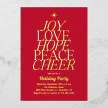 Tree of Words Folie Vakantie Uitnodiging