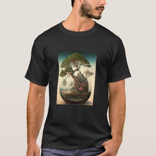 Tree Painting Tree miniatuur T-shirt (Voorkant)