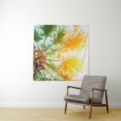 Tree palm bright sun summer background tropical p. wandkleed (In Situ (horizontaal))