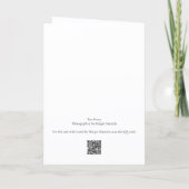 Tree Peony Blank Note Card Feestdagen Kaart (Achterkant)