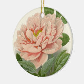 Tree Peony – Elegant Botanisch Ontwerp Keramisch Ornament (Links)