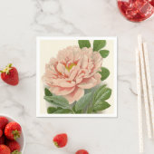 Tree Peony – Elegant  Botanisch Ontwerp Servet (Insitu)