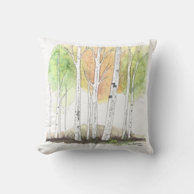 tree pillow kussen (Voorkant)