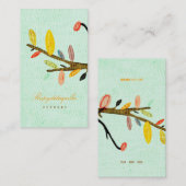 Tree Pistaschio Visitekaartje (Voorkant / Achterkant)