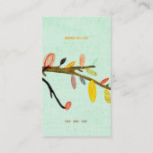 Tree Pistaschio Visitekaartje (Achterkant)