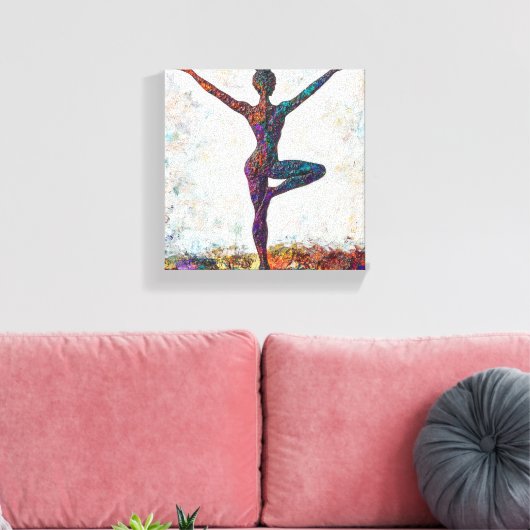 Tree Pose Canvas (Insitu (Woonkamer))