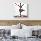Tree Pose Canvas (Insitu (Slaapkamer))
