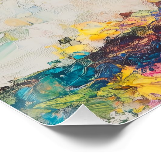 Tree Pose Glossy Poster (Hoek)