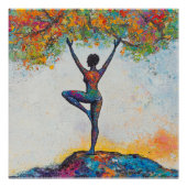 Tree Pose-Poster Perfect Poster (Voorkant)