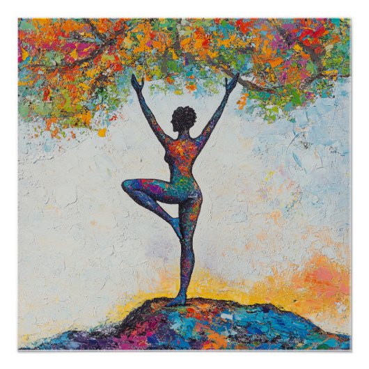 Tree Pose-Poster Perfect Poster (Voorkant)