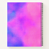 Tree Pose Yoga Notitieboek – Waterverf Roze & Paar (Achterkant)