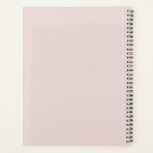 Tree Pose Yoga Vrikshasana leraar en aangepaste na Planner (Achterkant)