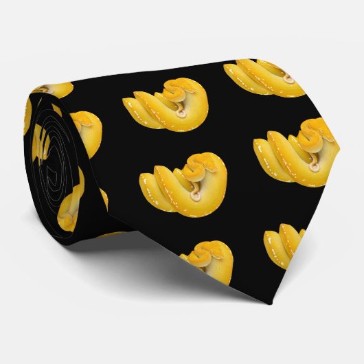 Tree Python Stropdas (Opgerold)