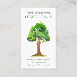 Tree Removal Professionals Visitekaartje